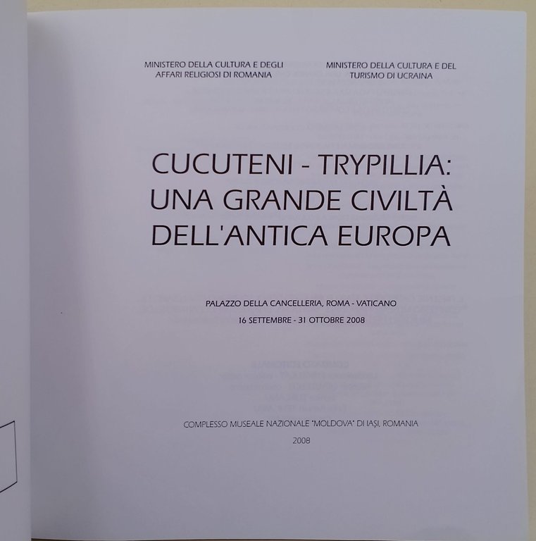 Cucuteni Trypillia - una grande civilta' dell'antica europa