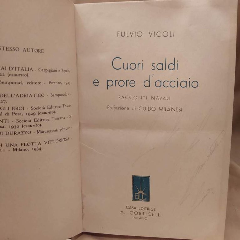 CUORI SALDI E PRORE D'ACCIAIO (1939)