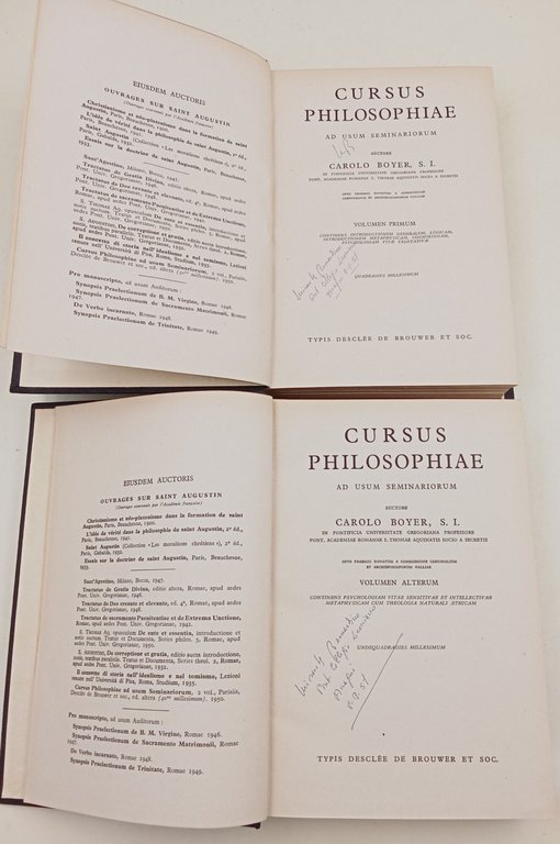 Cursus Philosophiae ad usum seminatorium- 2 voll. | Immagine Gallery 2