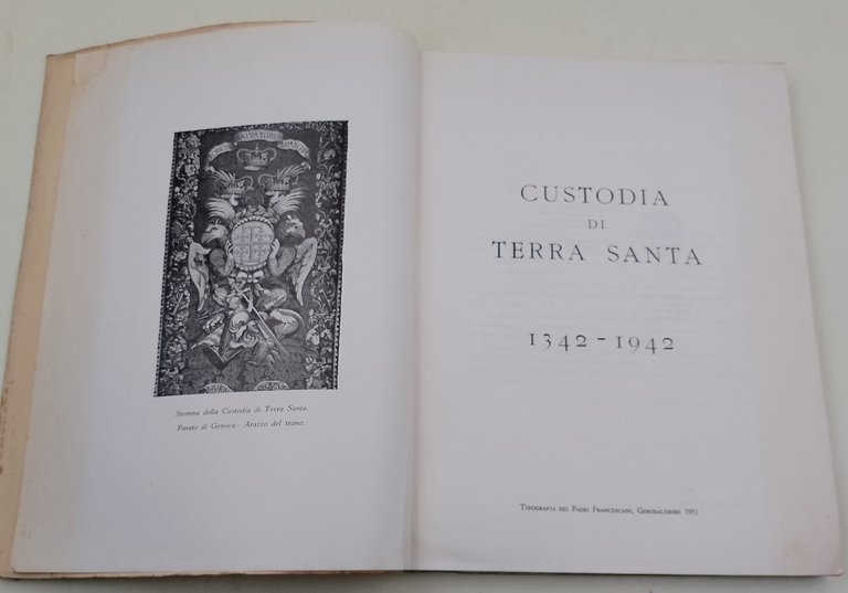 Custodia di Terra Santa- 1342-1942