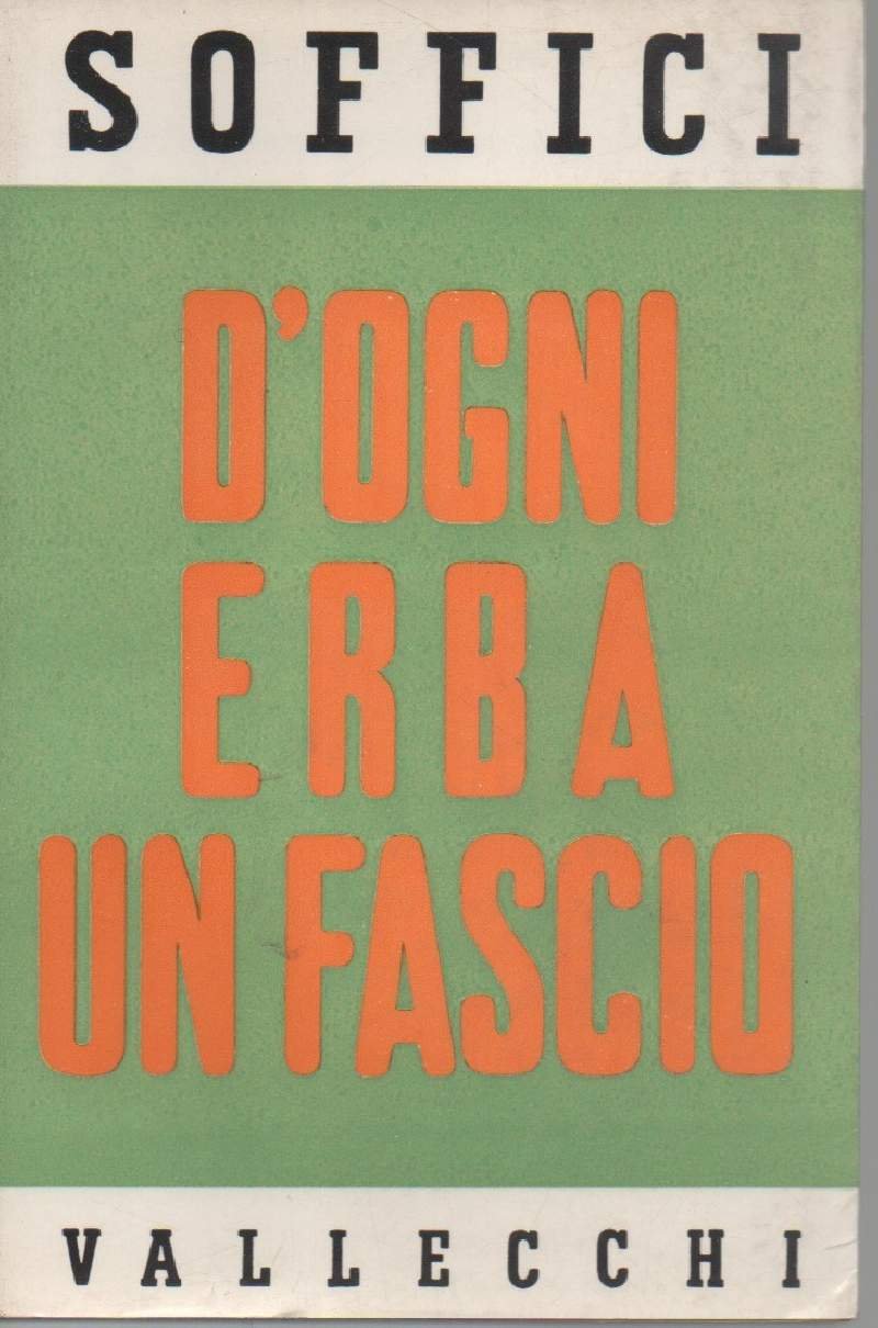 D'OGNI ERBA UN FASCIO-Racconti e fantasie (1958)