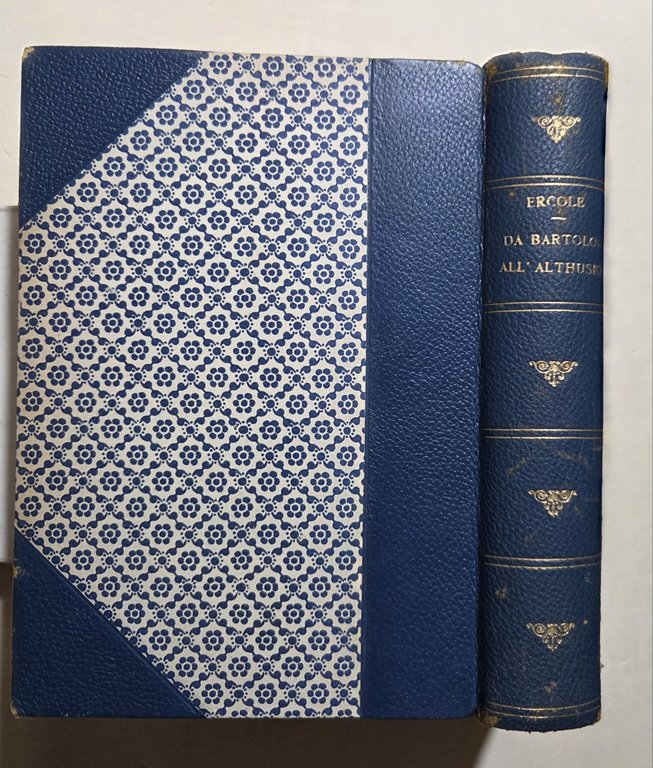 Da Bartolo all'Althusio- Saggi sulla storia del pensiero pubblicistico del …