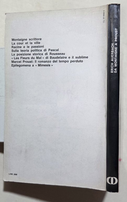 Da Montaigne a Proust - Ricerche sulla storia della cultura …