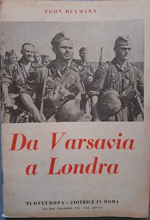 DA VARSAVIA A LONDRA- ESTRATTO (1940)