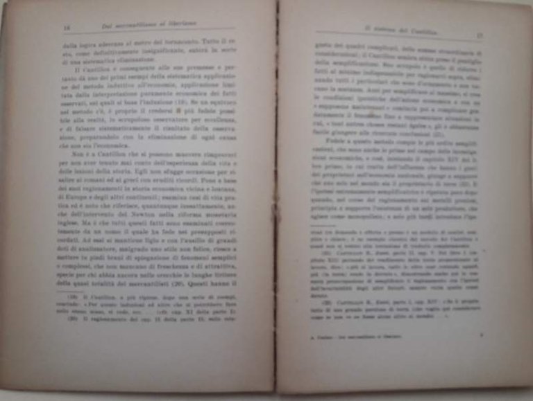 DAL MERCANTILISMO AL LIBERISMO(1936)