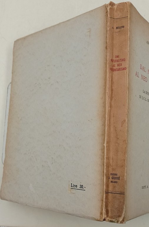 Dal naturalismo al neo volontarismo-la dottrina economica di J.C.L. Sismondo …