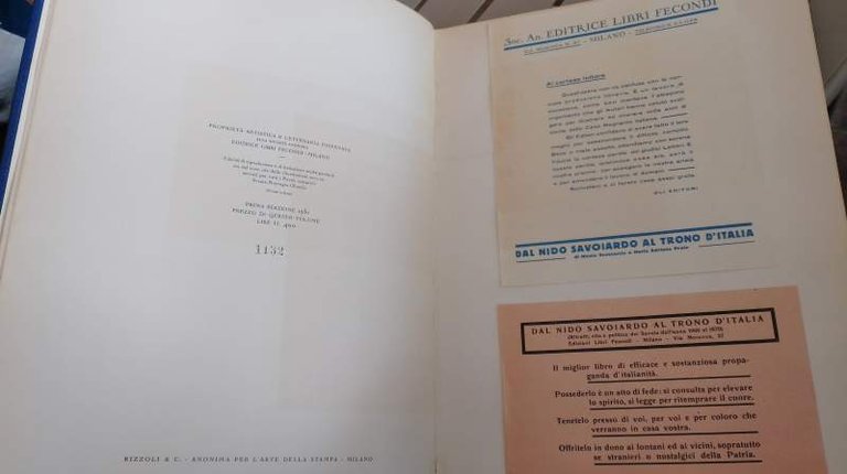 DAL NIDO SAVOIARDO AL TRONO D'ITALIA-VITA, RITRATTI E POLITICA DEI …