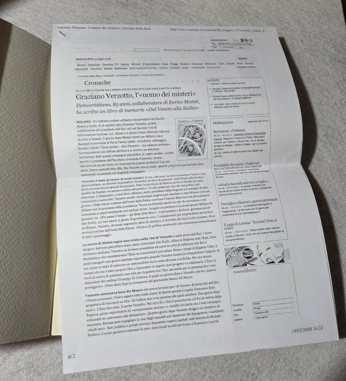 Dal Veneto alla Sicilia. Il sogno infranto: il metanodotto Algeria-Sicilia | Immagine Gallery 4