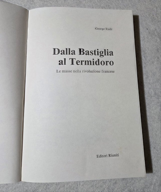 Dalla Bastiglia al Termidoro | Immagine Gallery 2