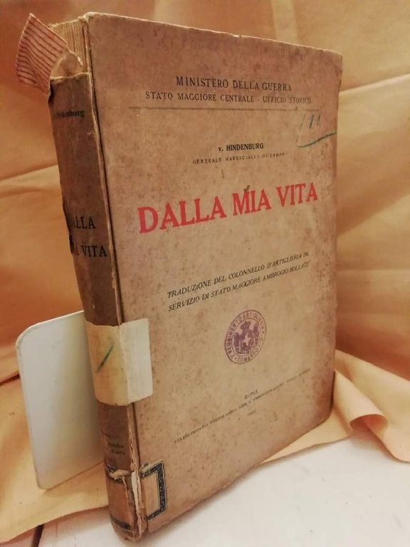 DALLA MIA VITA (1923)