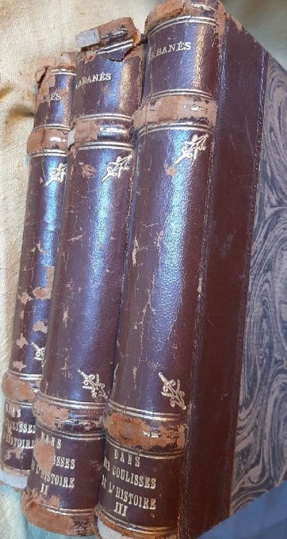 DANS LES COULISSE DE L'HISTOIRE- 3 VOLL.