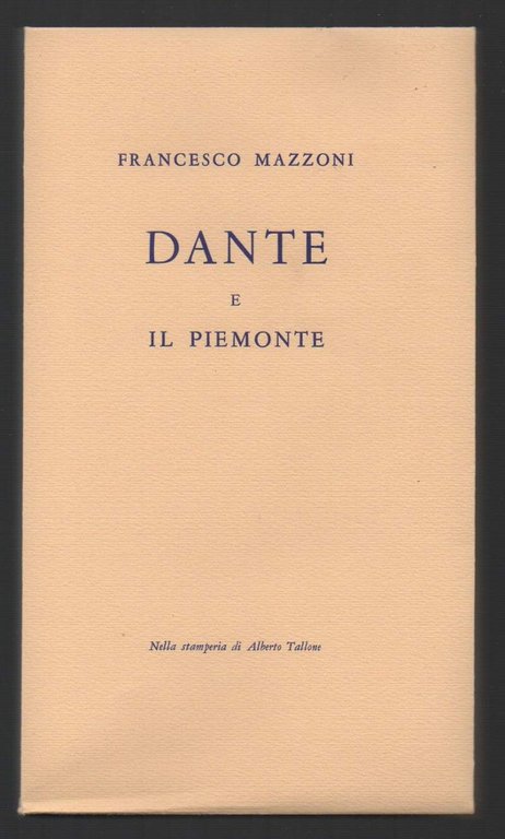 DANTE E IL PIEMONTE (1965)