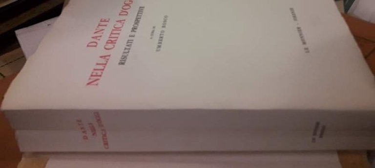 DANTE NELLA CRITICA D'OGGI