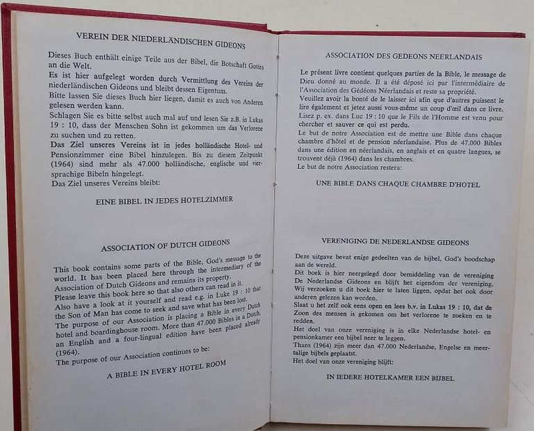 DAS EVANGELIUM NACH LUKAS-DER ERSTE BRIEF DES JOHANNES-DREI PSALMEN(1964)