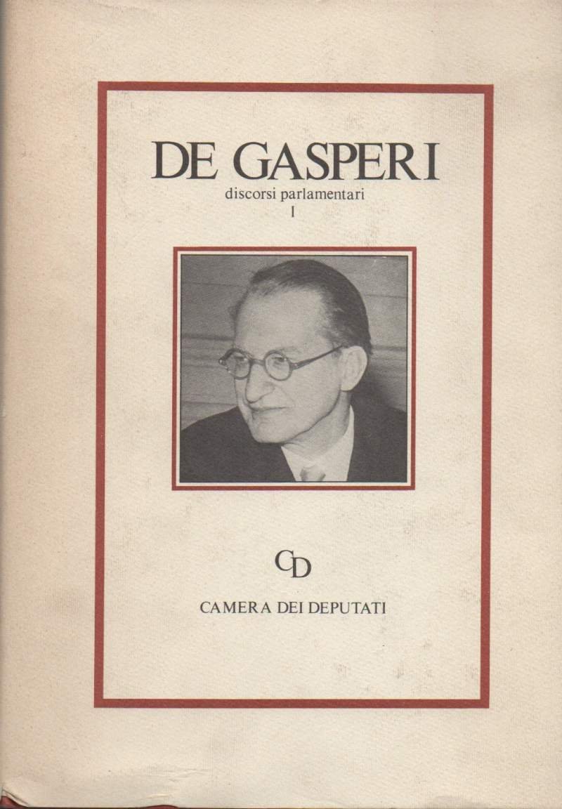 DE GASPERI discorsi parlamentari 2 voll. (1985) | Immagine principale