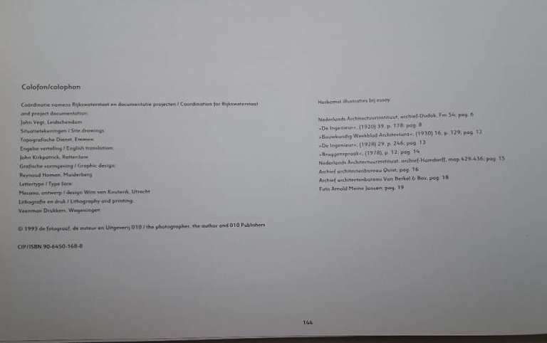 DE KUNSTWERKEN VON RIJKSWATERSTAAT(1993)