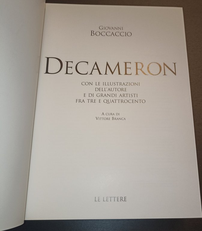 Decameron con le illustrazioni dell'autore e di grandi artisti fra …