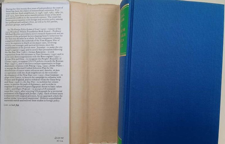 DECISIONS IN ISRAEL FOREIGN POLICY(1974)