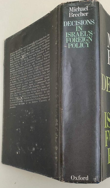 DECISIONS IN ISRAEL FOREIGN POLICY(1974)