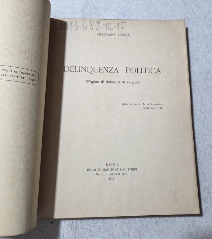 Delinquenza politica | Immagine Gallery 2