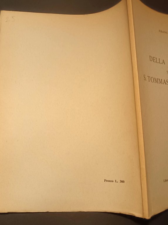 Della cognizione secondo S.Tommaso e Aristotele