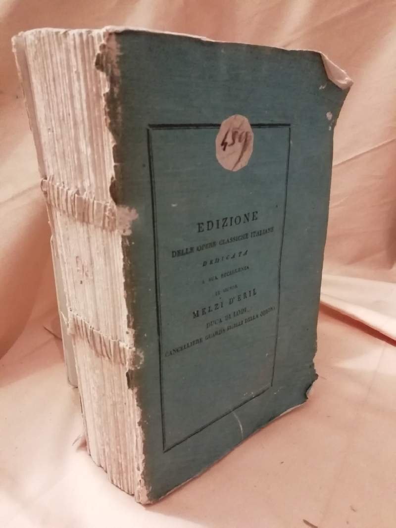 DELLA NATURA DELLE COSE-LIBRI SEI TRADOTTI DA ALESSANDRO MARCHETTI(1813)