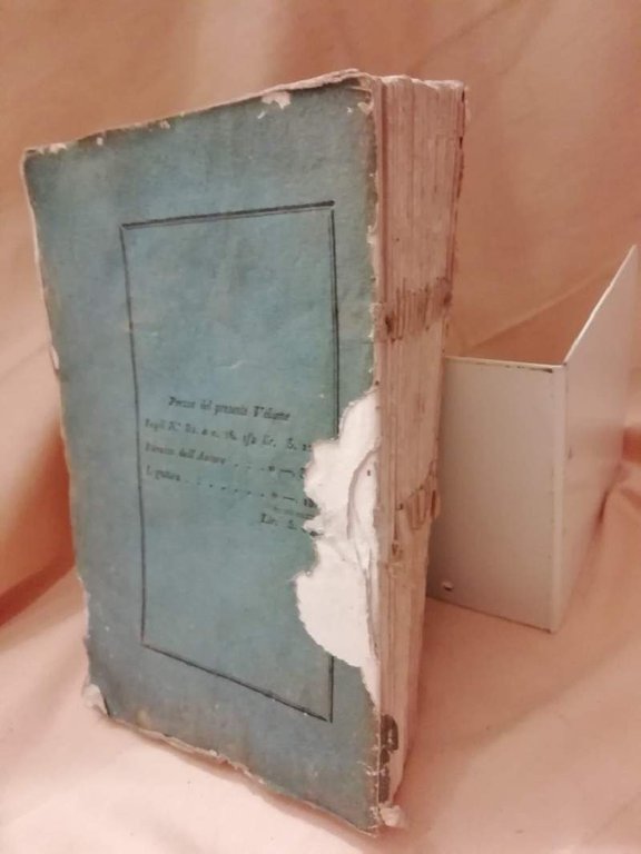 DELLA NATURA DELLE COSE-LIBRI SEI TRADOTTI DA ALESSANDRO MARCHETTI(1813)