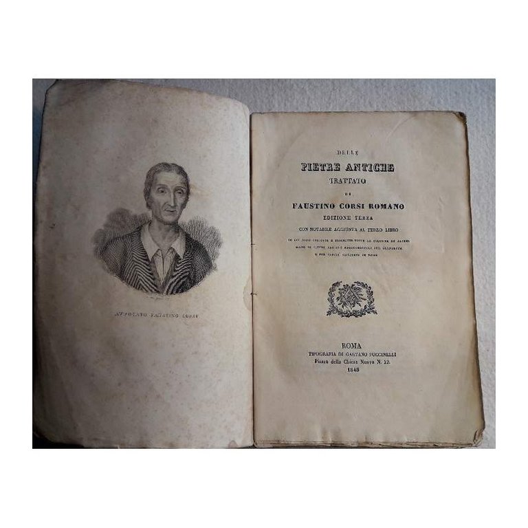DELLE PIETRE ANTICHE (1845)