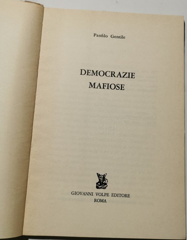 Democrazie mafiose