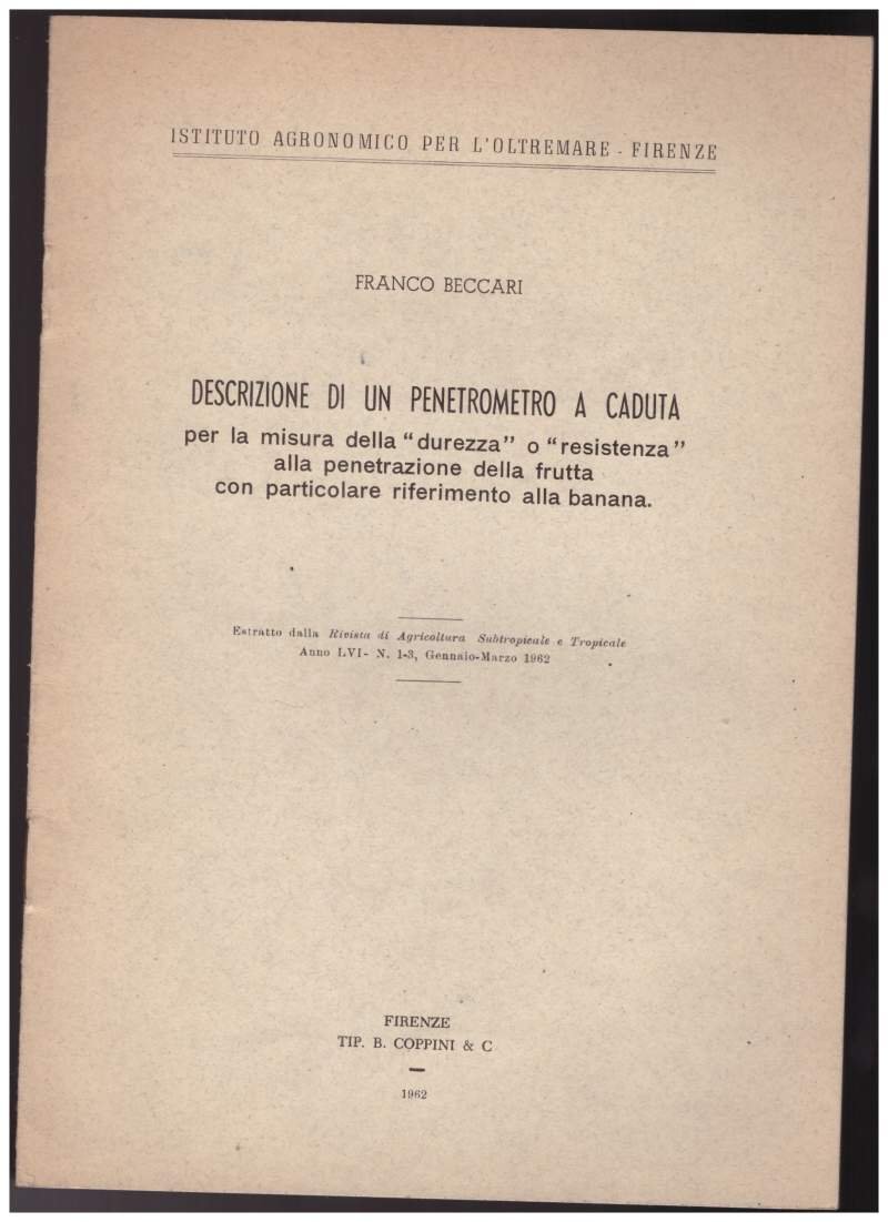 DESCRIZIONE DI UN PENETOMETRO A CADUTA per la misura della …