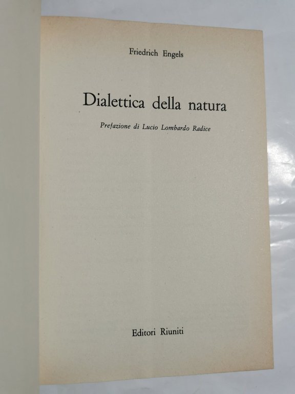 Dialettica della natura