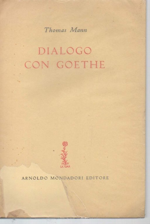 DIALOGO CON GOETHE (1955)