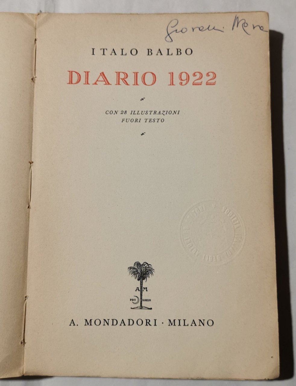 Diario 1922