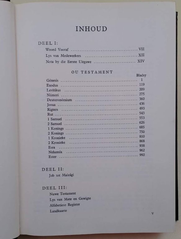 DIE BYBEL MET VERKLARENDE AATEKENINGE(1958)
