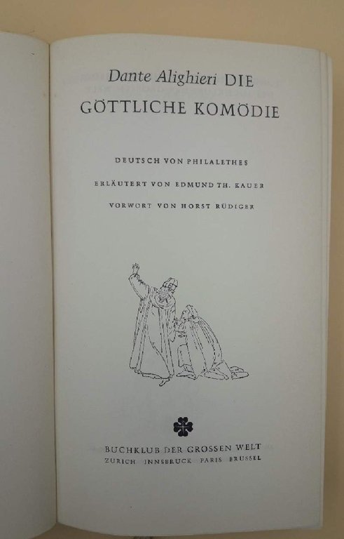 DIE GOTTLICHE KOMODIE