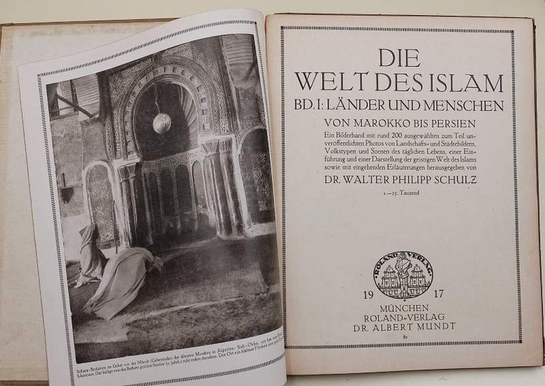 DIE WELT DES ISLAM. BD I: LANDER UND MENSCHEN VON …
