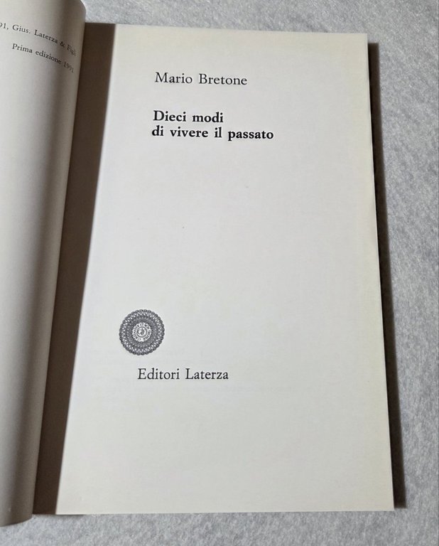 Dieci modi di vivere il passato | Immagine Gallery 2