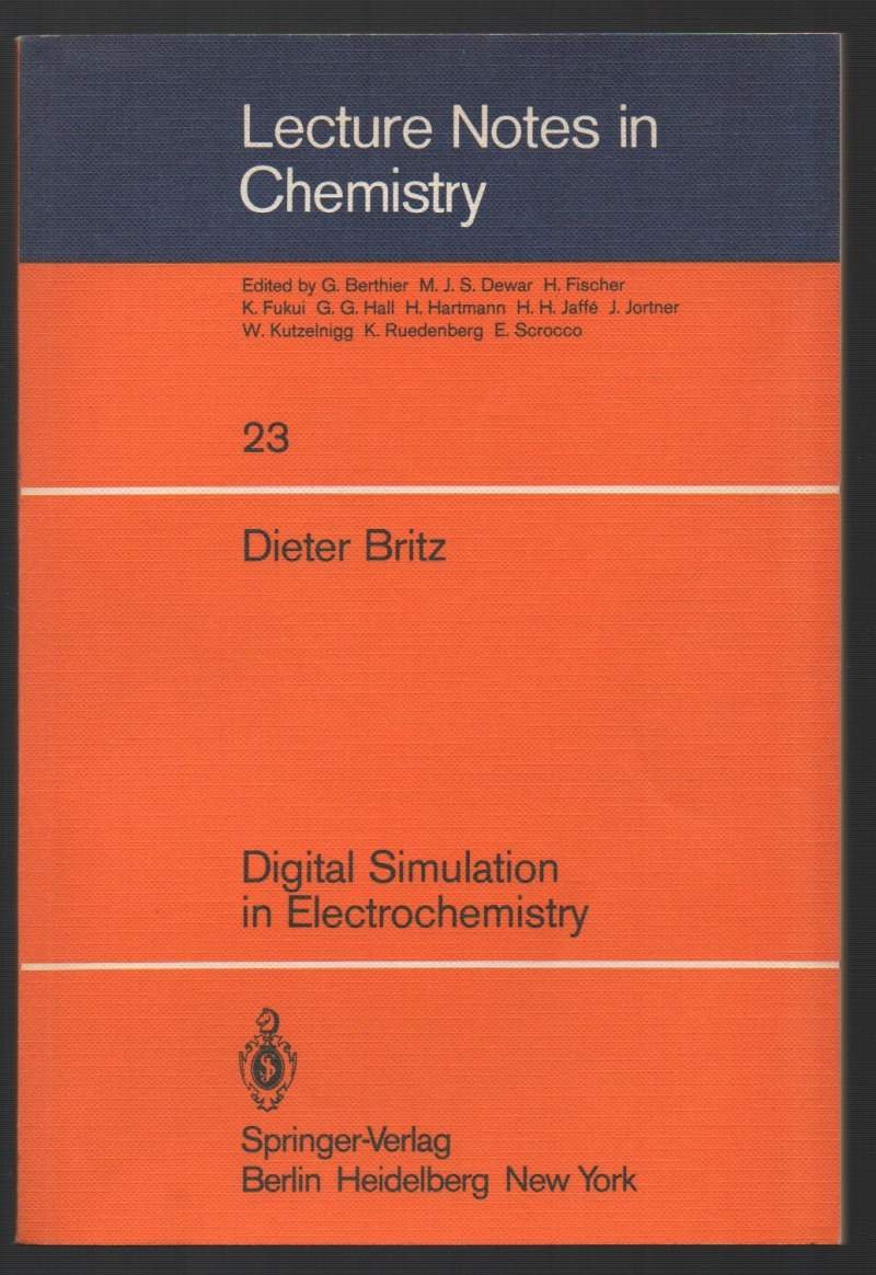 DIGITAL SIMULATION IN ELECTROCHEMISTRY (1981)