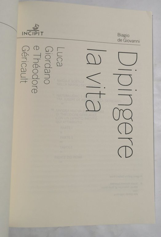 Dipingere la vita - Luca Giordano e Théodore Géricault