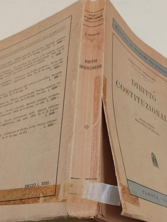 DIRITTO COSTITUZIONALE ( 1955)