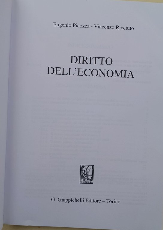 Diritto dell'economia
