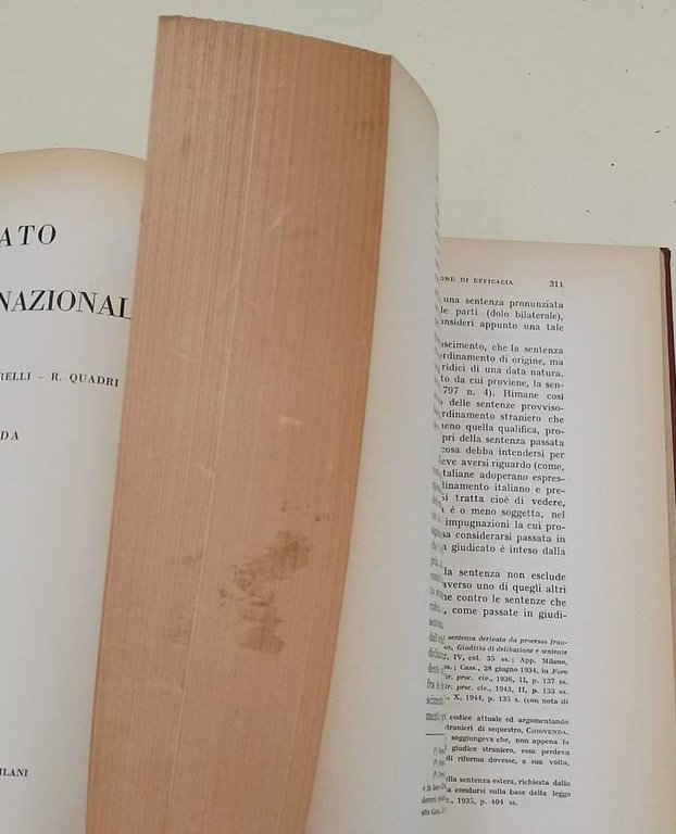 DIRITTO PROCESSUALE CIVILE INTERNAZIONALE( 1954)