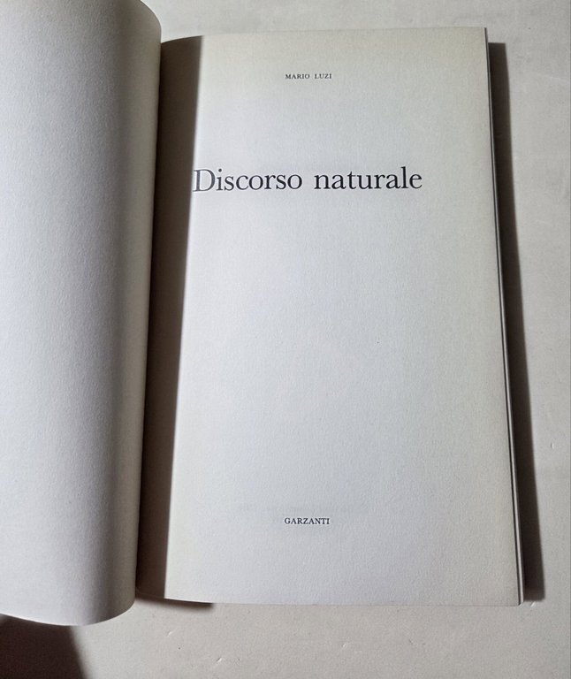 Discorso naturale
