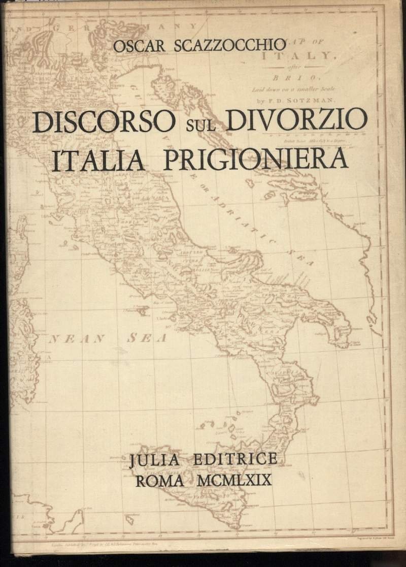 DISCORSO SUL DIVORZIO- Italia prigioniera