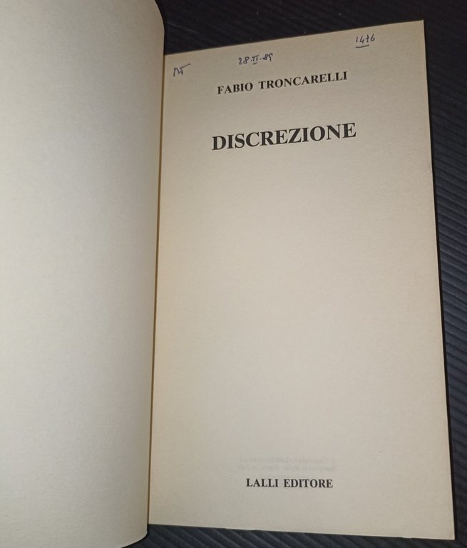 Discrezione