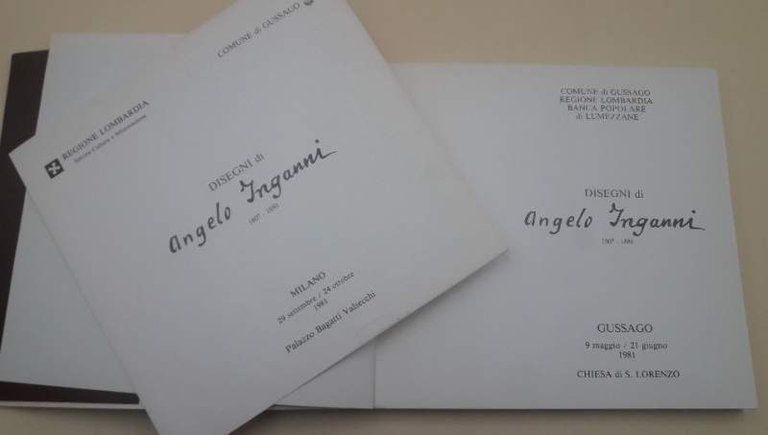DISEGNI DI ANGELO INGANNI- 1807-1880( 1981)