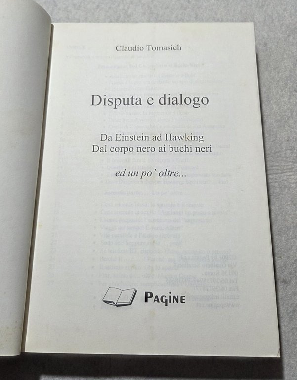 Disputa e dialogo - Da Einstein a Hawking, dal corpo … | Immagine Gallery 2