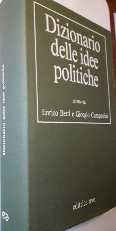 DIZIONARIO DELLE IDEE POLITICHE(1993) | Immagine Gallery 3