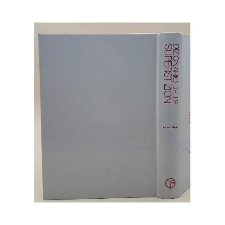 DIZIONARIO DELLE SUPERSTIZIONI(1985)