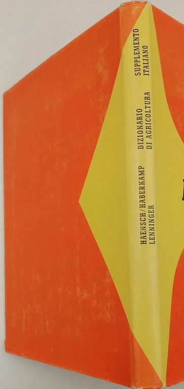 DIZIONARIO DI AGRICOLTURA supplemento italiano (1963)